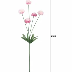 26" Pink Pom Pom Stem by Ashland®