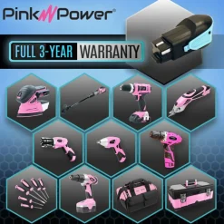 Pink Power 4V HG1214 Lithium Ion Electric Scissors Replacement Battery