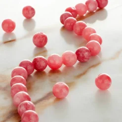 Pink Quartzite Round Beads, 6mm by Bead Landing™