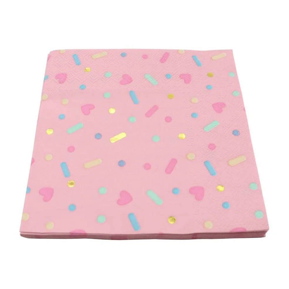 Pink Sprinkles Lunch Napkins, 20ct. by Celebrate It™