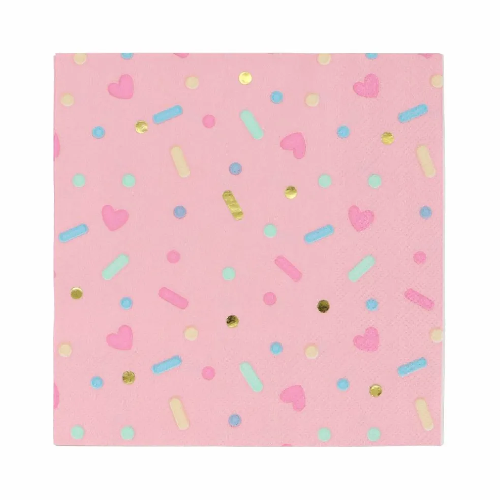 Pink Sprinkles Lunch Napkins, 20ct. by Celebrate It™