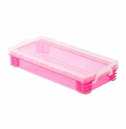 Pink Stacking Pencil Box by Simply Tidy™