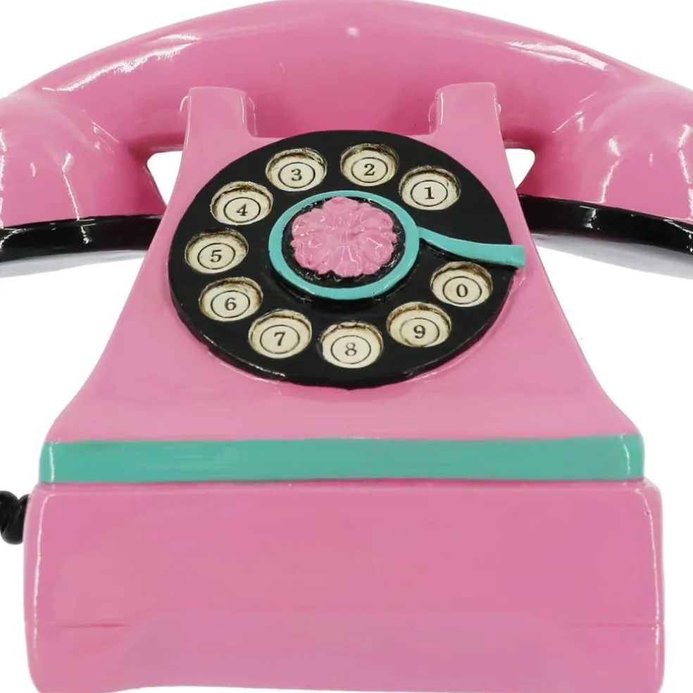 6.5" Pink Telephone Tabletop Décor by Ashland®
