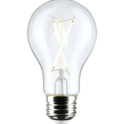 4Pk - 5W A19 LED Clear Warm White 2700K E26 Medium Base 120v - 40W equiv