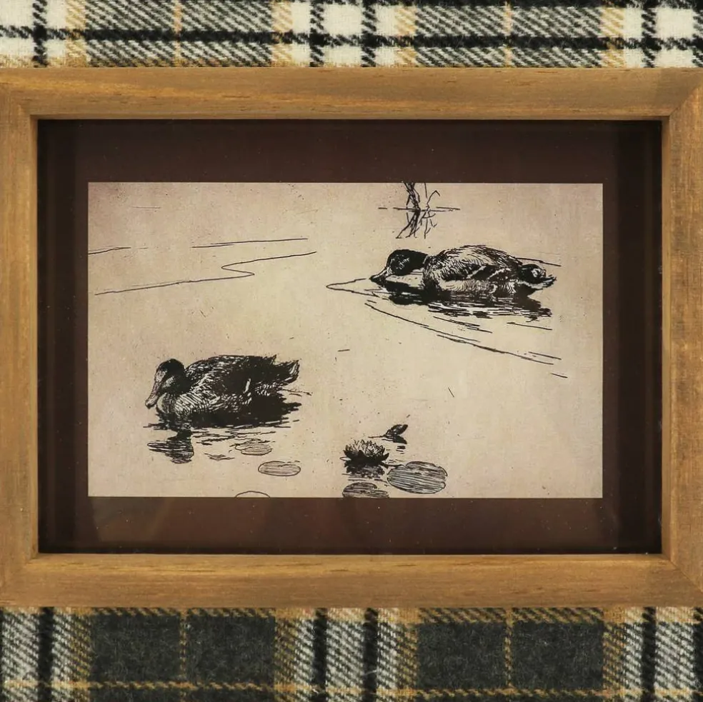 10.75" Plaid Duck Tabletop Décor by Ashland®
