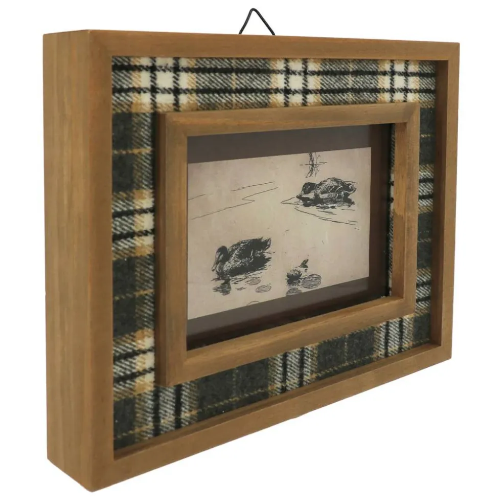 10.75" Plaid Duck Tabletop Décor by Ashland®
