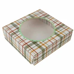 9" Plaid Pie Boxes, 2ct. by Makery™