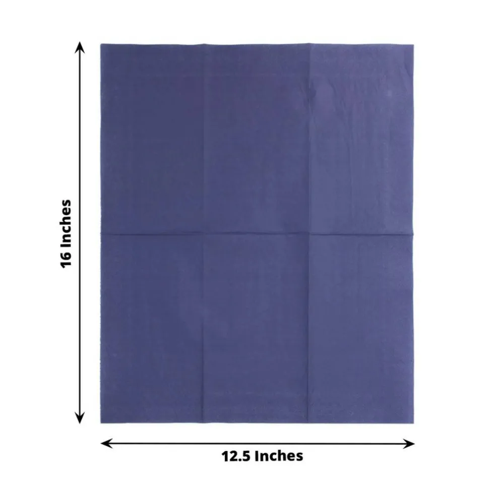 50 Plain Soft 2 Ply Dinner Table Cocktail Paper NAPKINS