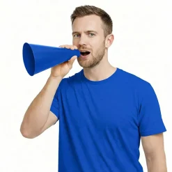8.5" Plastic Costume Megaphone