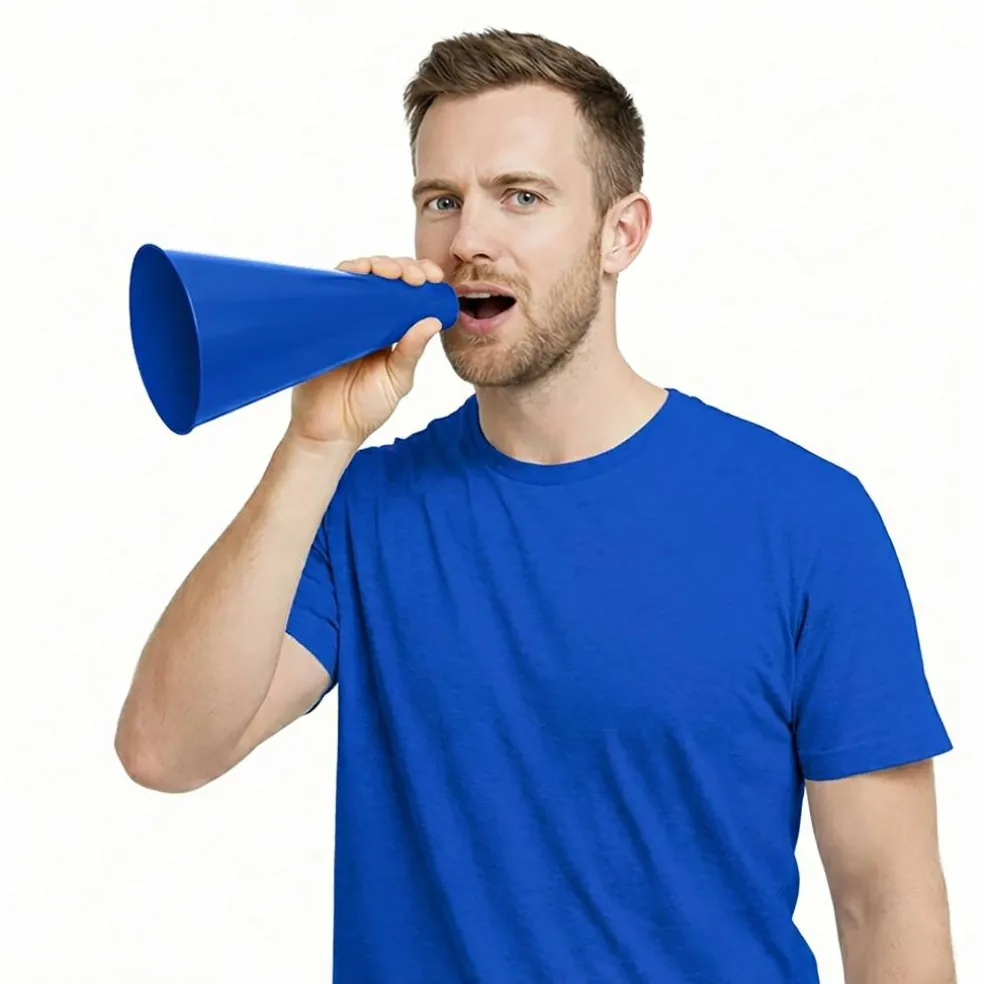 8.5" Plastic Costume Megaphone