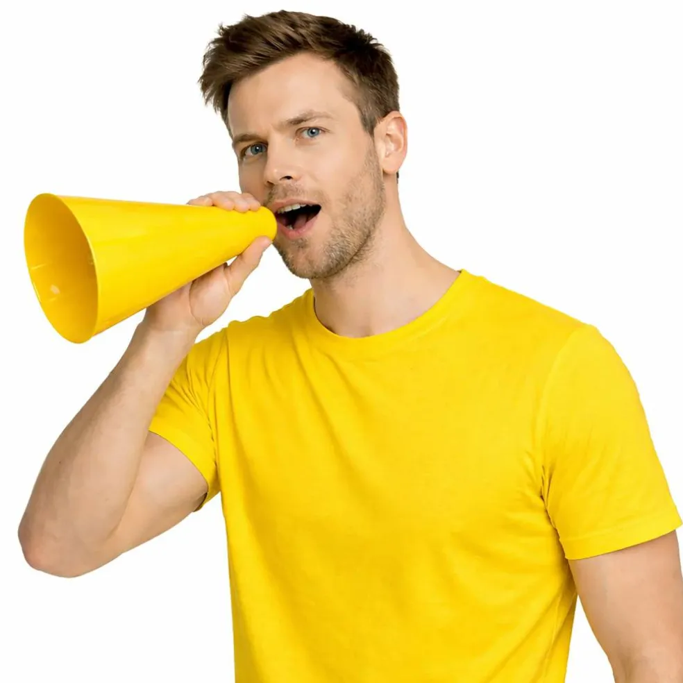 8.5" Plastic Costume Megaphone