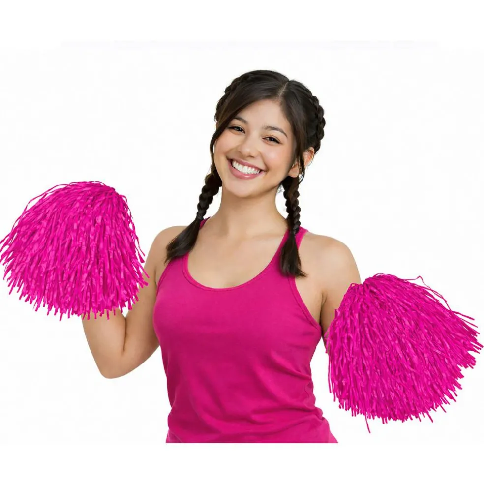 Plastic Costume Pom-Poms, 2ct.