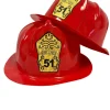 Plastic Fire Chief Hat – 12 Hats/Pack
