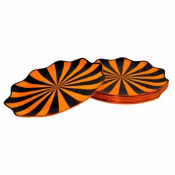 10" Plastic Halloween Vintage Dinner Plate, 10ct. by Celebrate It™