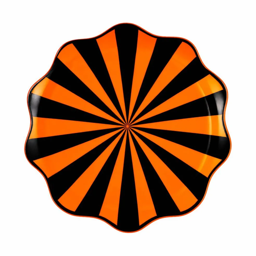 10" Plastic Halloween Vintage Dinner Plate, 10ct. by Celebrate It™