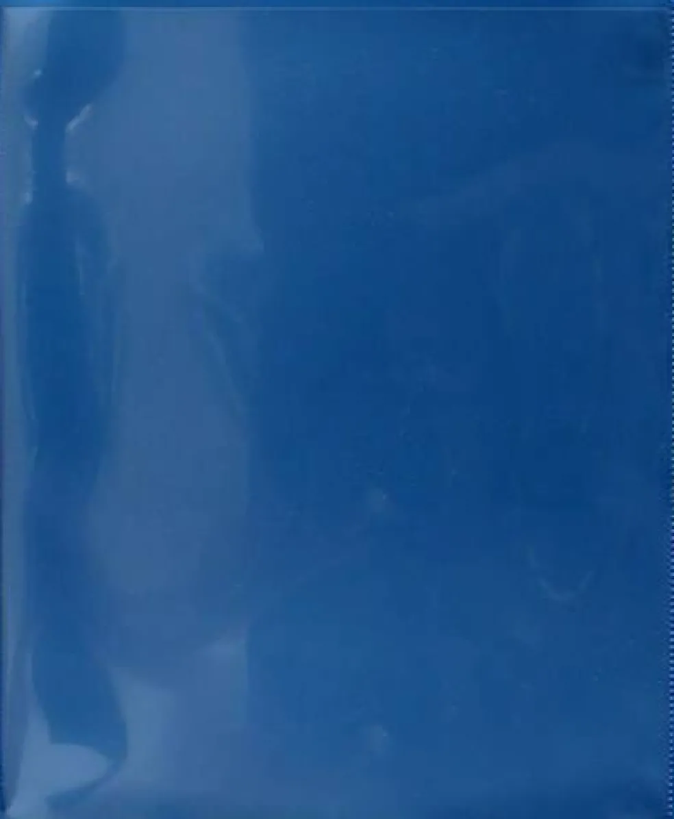 Plastic 2-Pocket Folders - Clear Overlay on Front and Back - Made in U.S.A