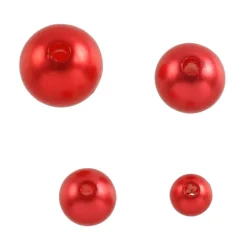 Plastic Round Pearl Beads by Bead Landing™