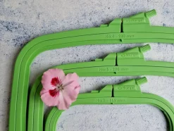 Plastic Square Hoop Nurge 170-14 Green