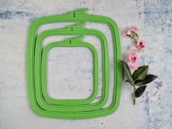 Plastic Square Hoop Nurge 170-14 Green