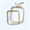 Plastic Square Hoop Nurge 170-12 Pastel Blue