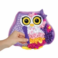 PlushCraft™ Wise Pal Fabric by Number Kit