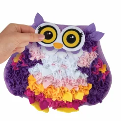 PlushCraft™ Wise Pal Fabric by Number Kit