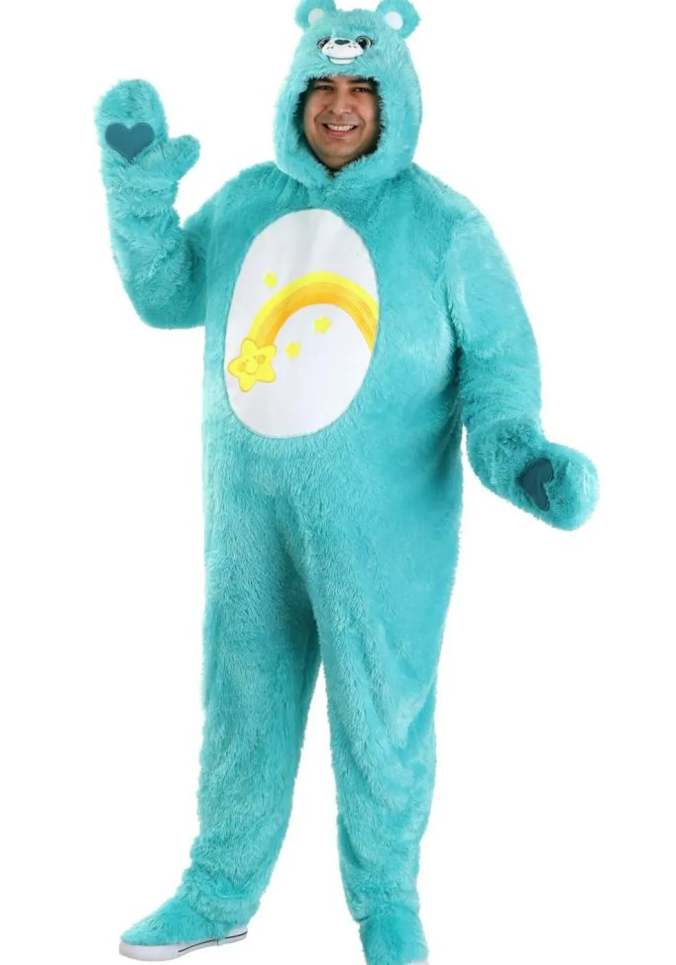 Plus Size Care Bears Wish Bear Costume for Adults