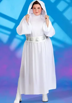 Plus Size Premium Princess Leia Costume for Women