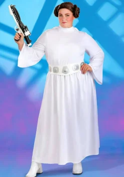 Plus Size Premium Princess Leia Costume for Women