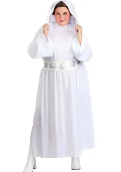 Plus Size Premium Princess Leia Costume for Women
