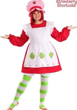 Plus Size Retro Strawberry Shortcake Costume for Women