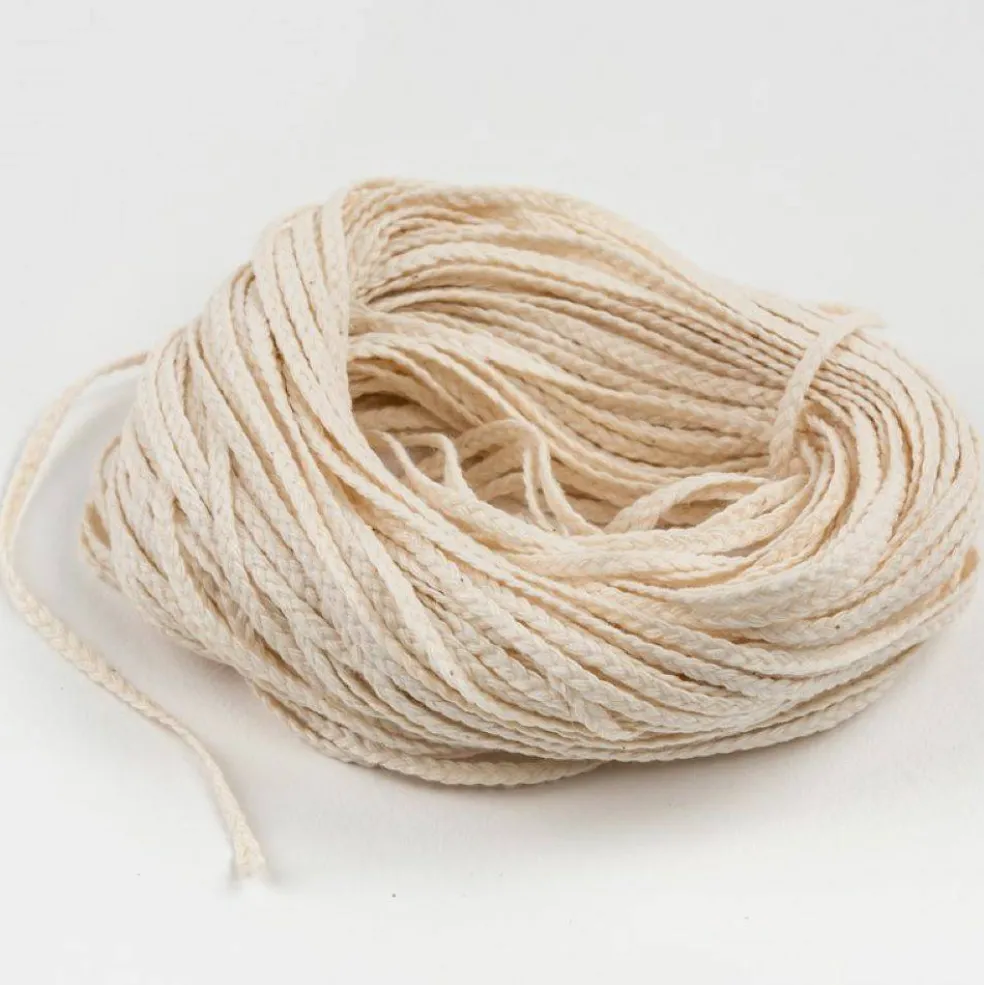 #15 Ply Flat Braid Wicking (3 yds)