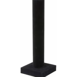 Plymor Black Velvet Vertical Bracelet Display Stand, 4.625" W x 13" H