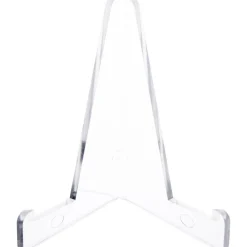 Plymor Clear Acrylic Display Easel, 3.375" H x 3.125" W x 1.875" D