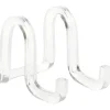 Plymor Clear Acrylic Ribbon-Style Display Easel, 1.875" H x 1.75" W x 2.625" D