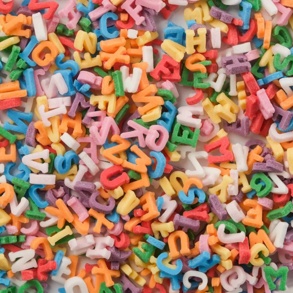 PME Cake Sweet Street® Alphabet Sprinkles