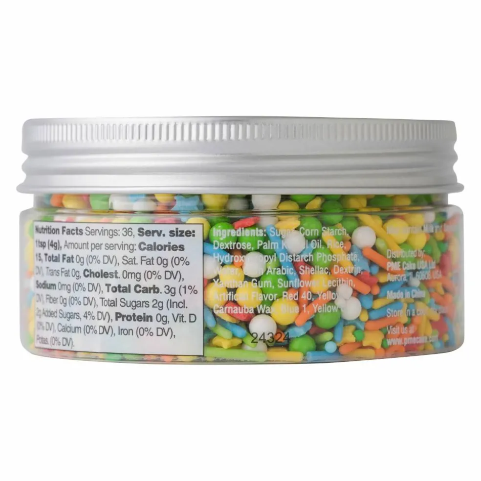 PME Cake Sweet Street® Birthday Party Sprinkle Mix