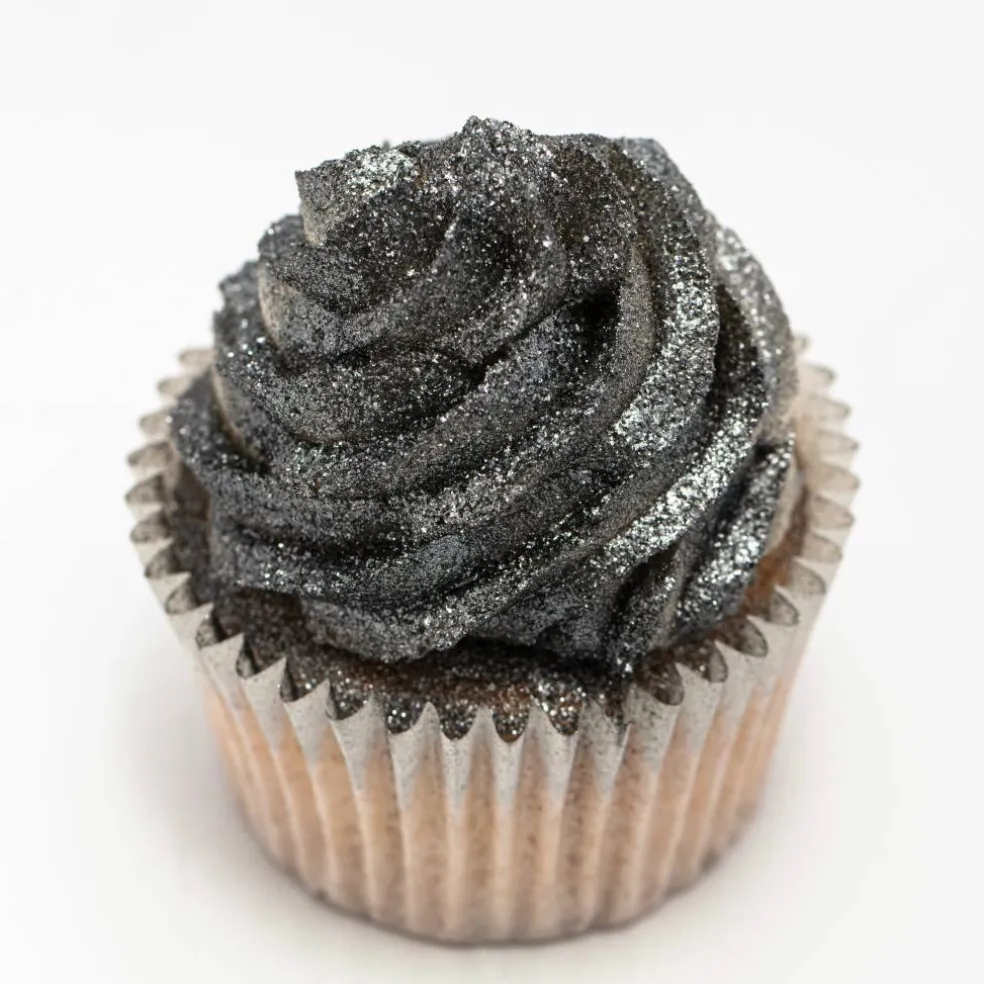 PME Cake Sweet Street® Black Edible Glitter Shimmer Spray