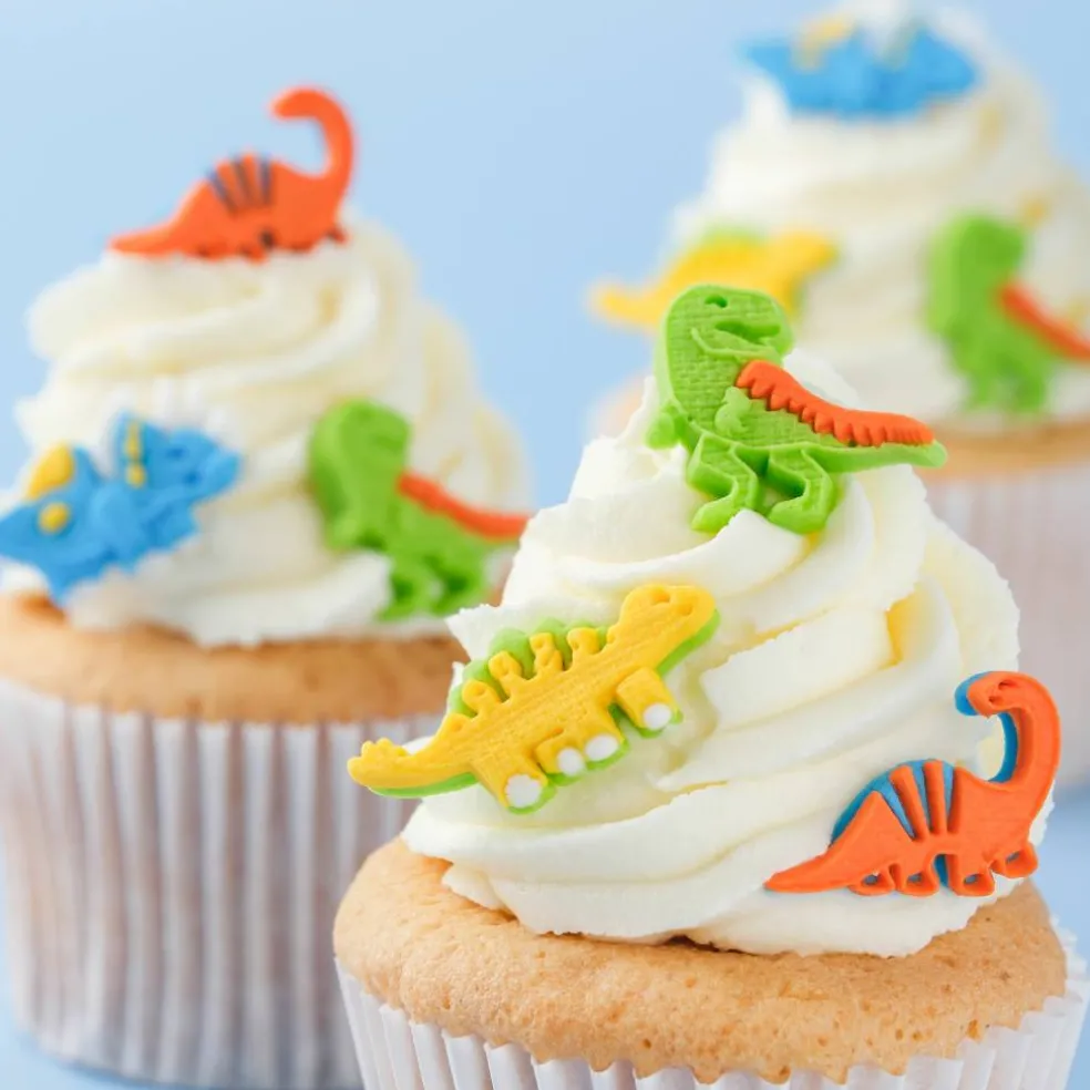PME Cake Sweet Street® Dinosaur Icing Decorations