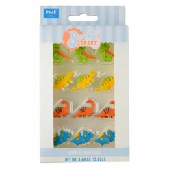PME Cake Sweet Street® Dinosaur Icing Decorations