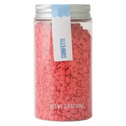 PME Cake Sweet Street® 3.5oz. Flat Round Confetti Sprinkles