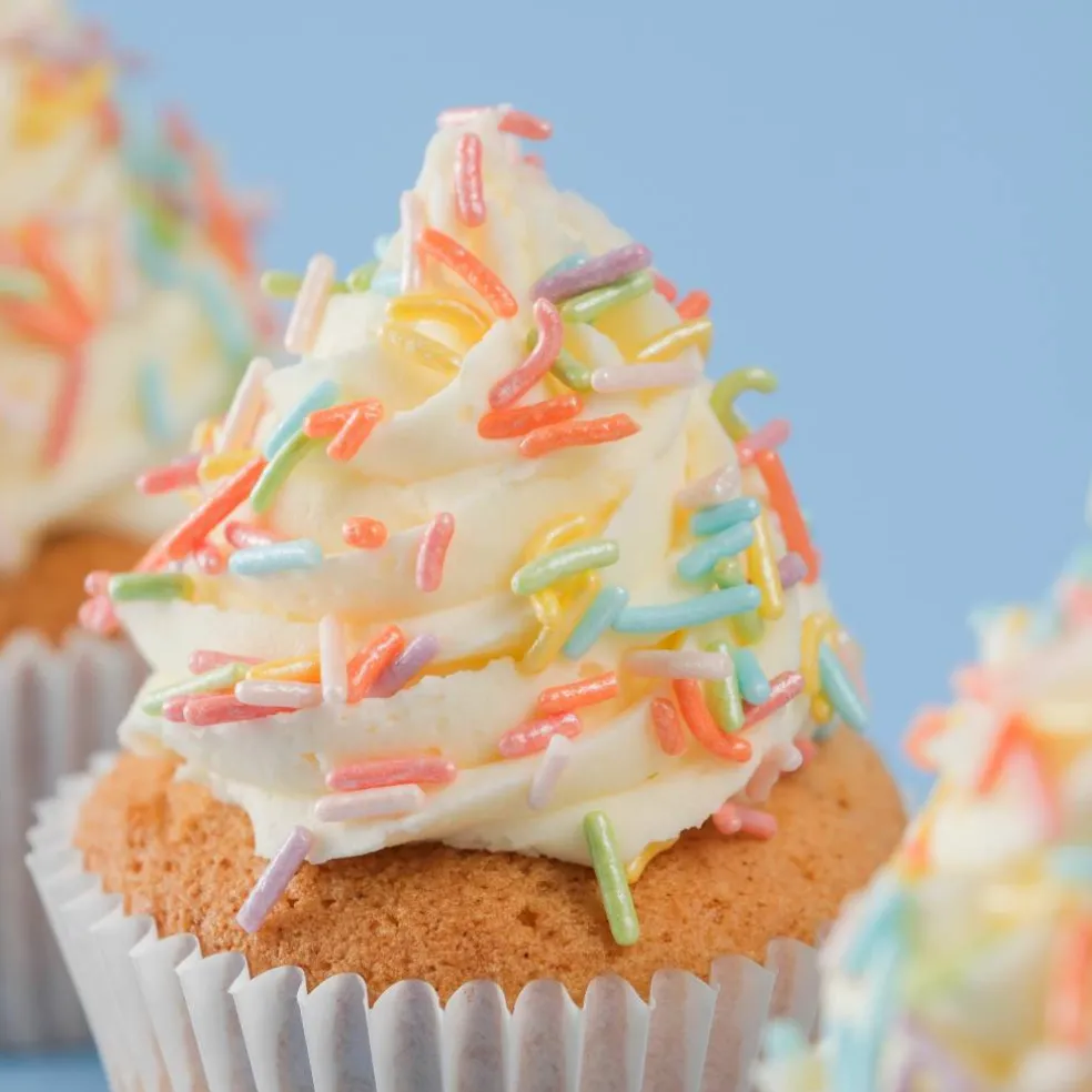 PME Cake Sweet Street® Pastel Rainbow Pearlized Jimmies Sprinkles
