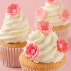 PME Cake Sweet Street® Pink Blossoms Icing Decorations