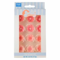 PME Cake Sweet Street® Pink Blossoms Icing Decorations