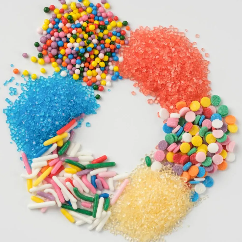 PME Cake Sweet Street® Primary Rainbow Sprinkle Mix