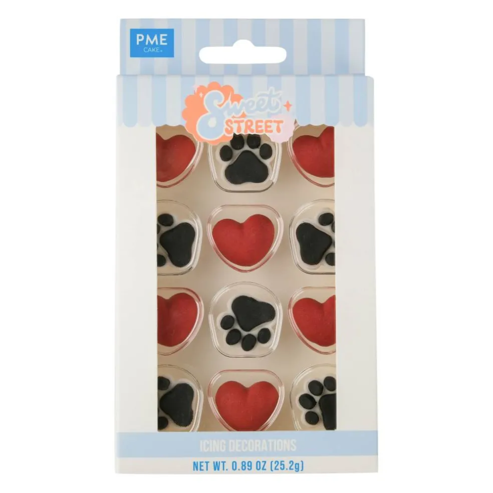 PME Cake Sweet Street™ Puppy Love Icing Decorations