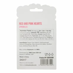 PME Cake Sweet Street® Red & Pink Heart Sprinkles