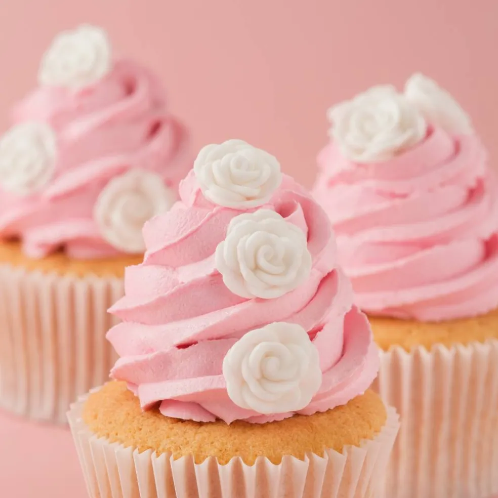 PME Cake Sweet Street® Rose Icing Decorations, 12ct.