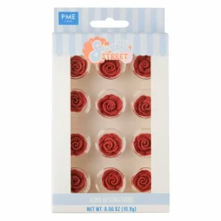 PME Cake Sweet Street® Rose Icing Decorations, 12ct.