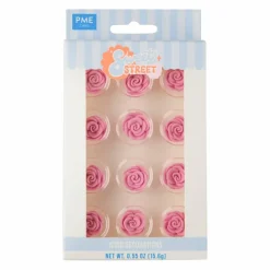 PME Cake Sweet Street® Rose Icing Decorations, 12ct.
